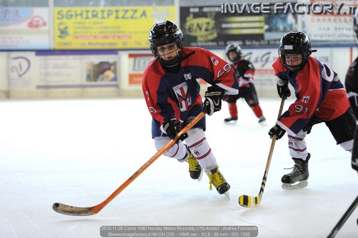 2010-11-28 Como 1080 Hockey Milano Rossoblu U10-Aosta1 - Andrea Fornasetti
